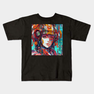 Mech Suite Girl Kids T-Shirt